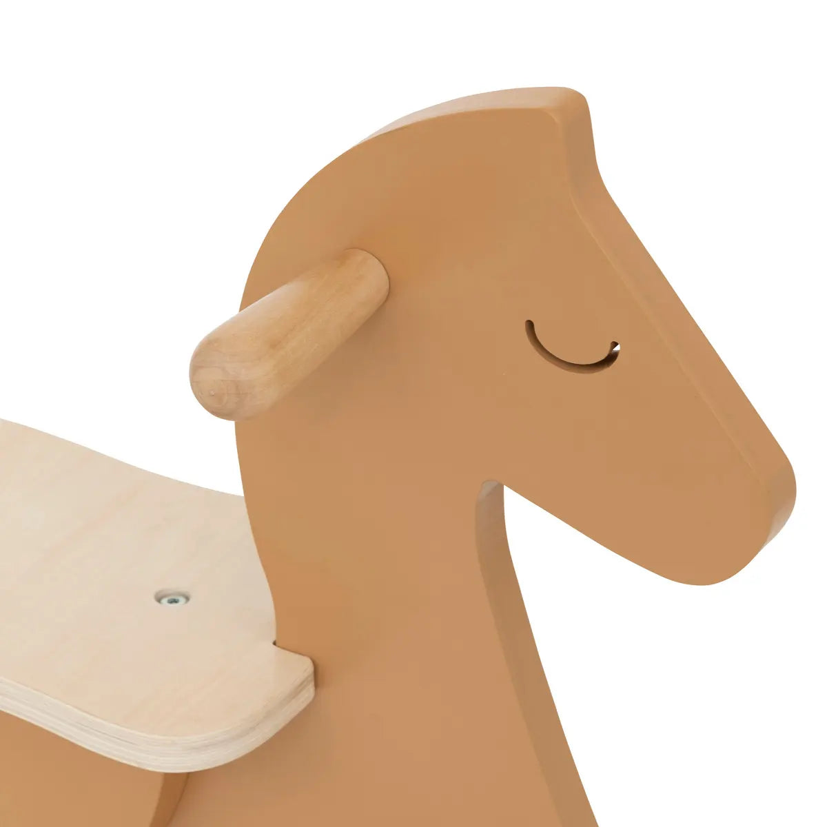 Детско люлеещо дървено конче, 64x30 cm