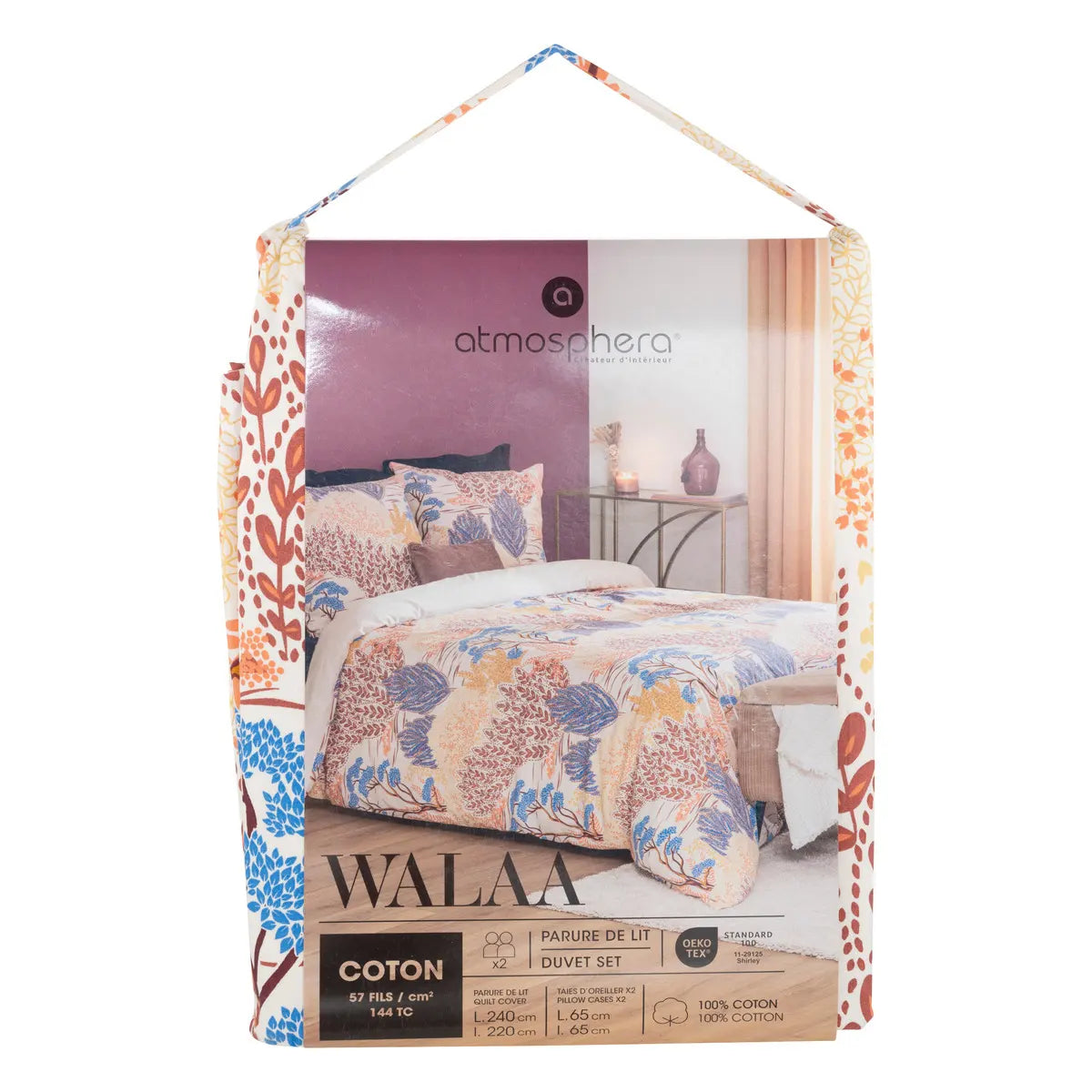 Спално бельо atmosphera Walaa, 240x220 cm, Памук