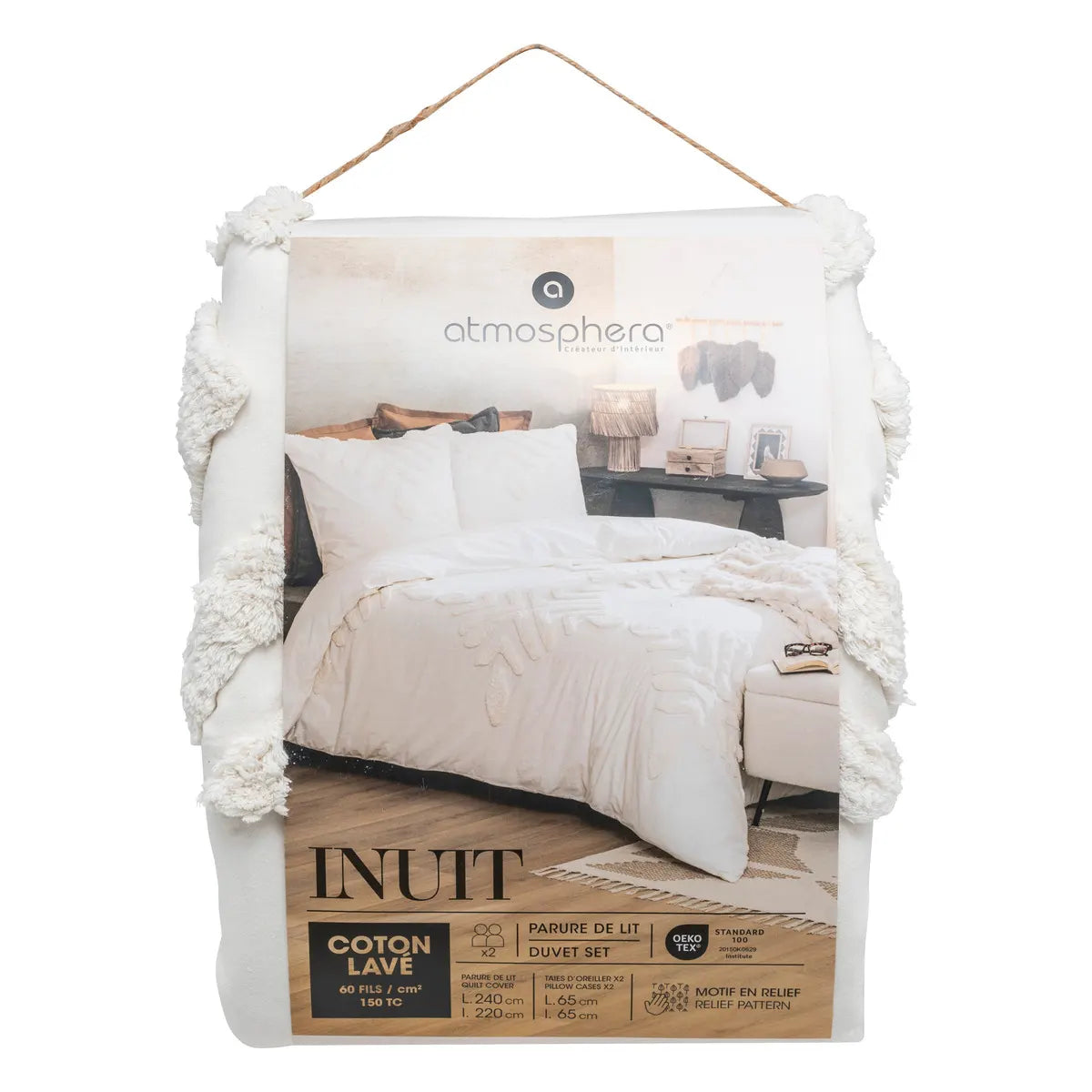Спално бельо atmosphera Inu, Памук, 240x220 cm