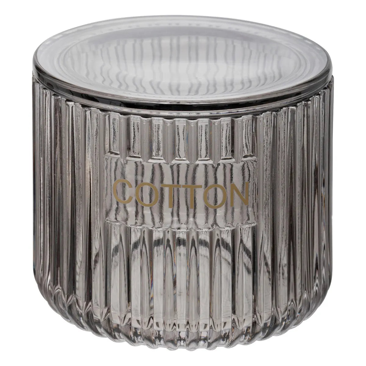 Контейнер за памук 5five Glass, Сив