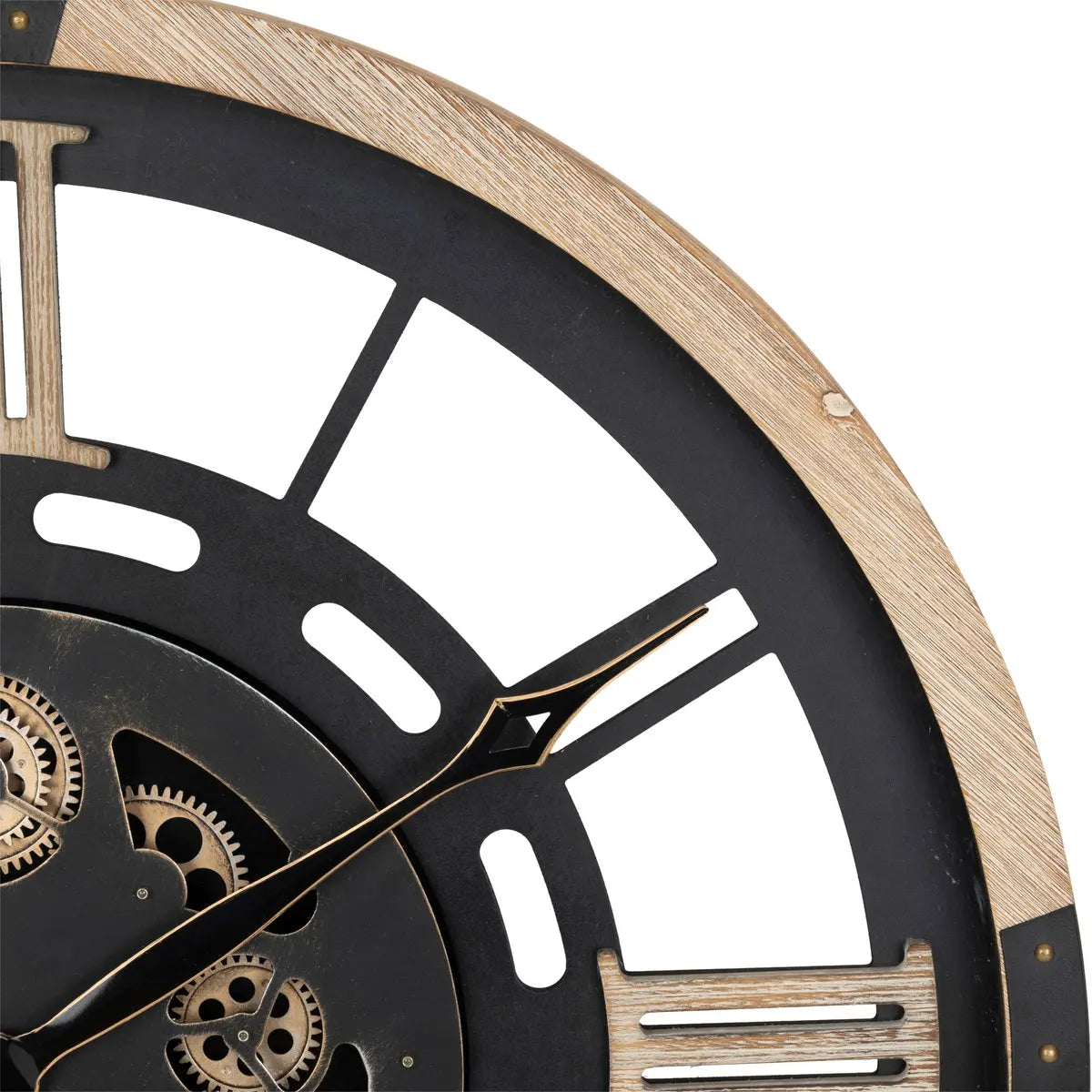 Стенен часовник atmosphera Kent, Механизъм, Ø80 см, MDF