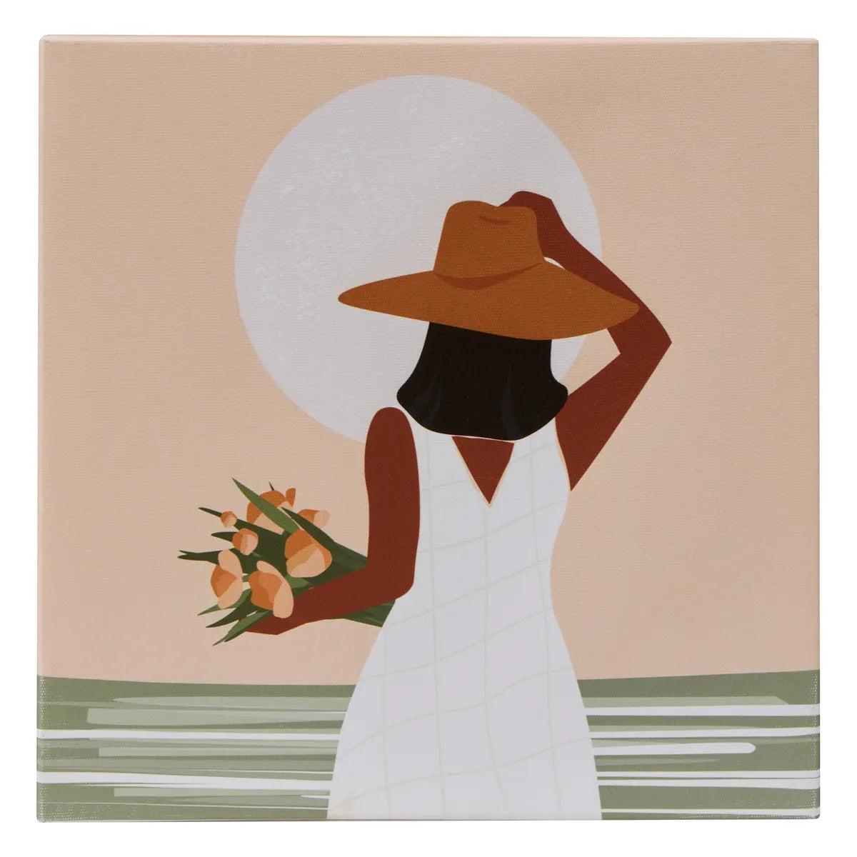 Картина atmosphera Cynthia, Принт на платно Жена, Комплект 5