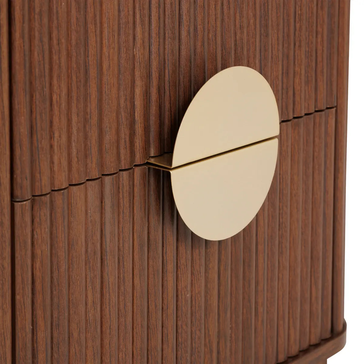 Нощно шкафче atmosphera Wany, 2 чекмеджета, MDF, Орех, 45x40x50 cm