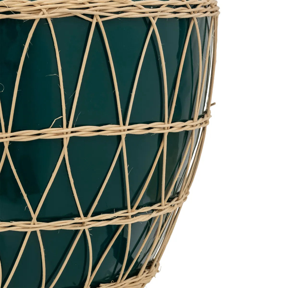 Ваза atmosphera Yucatan, Керамика, Ратан, 33 cm