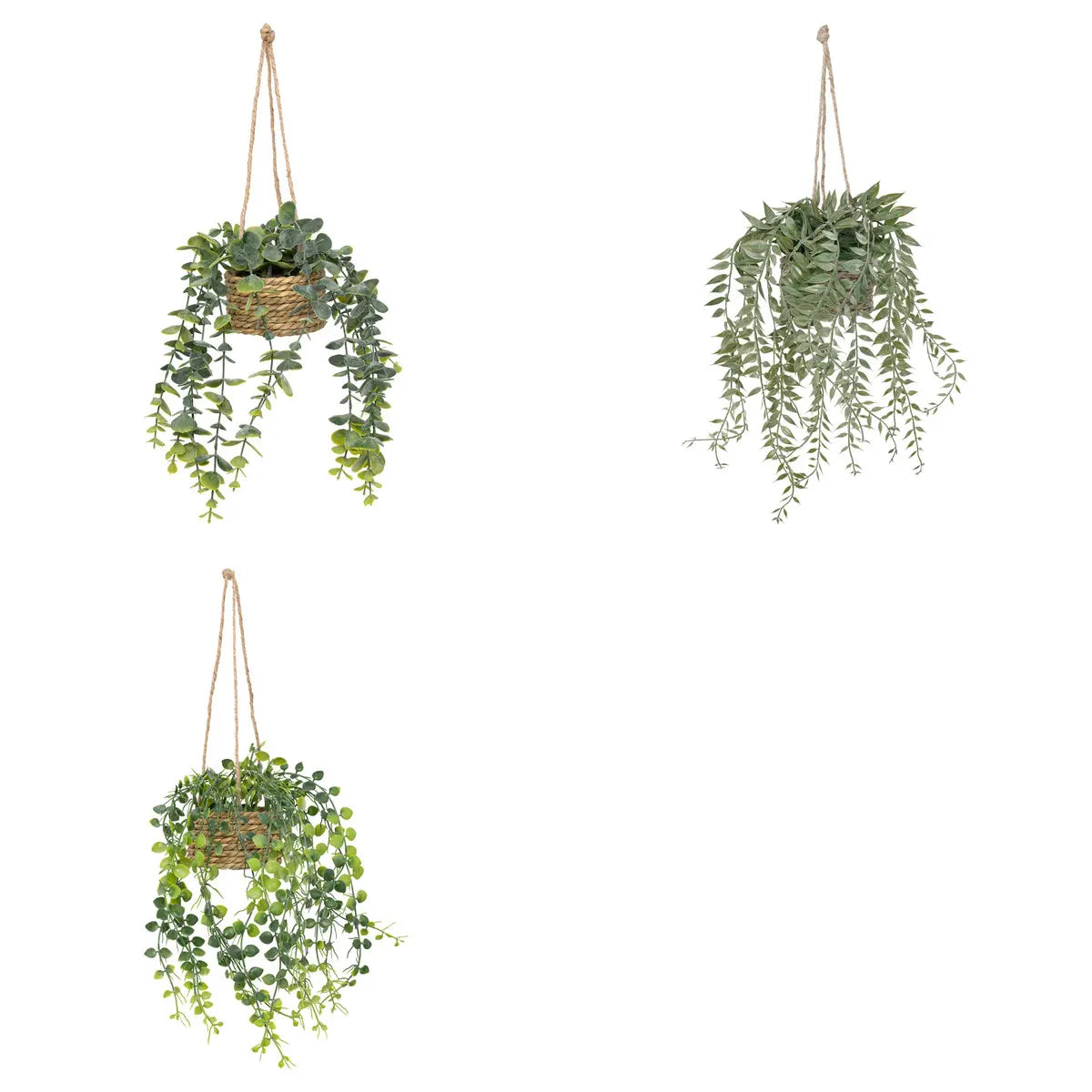 Изкуствено растение atmosphera Patri Hanging, 50 cm, Различни видове