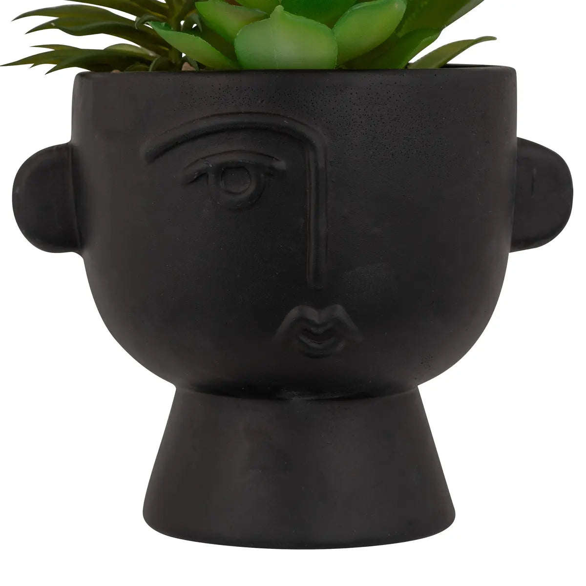 Изкуствено растение atmosphera Dusty Succulent, 22 cm, Различни видове