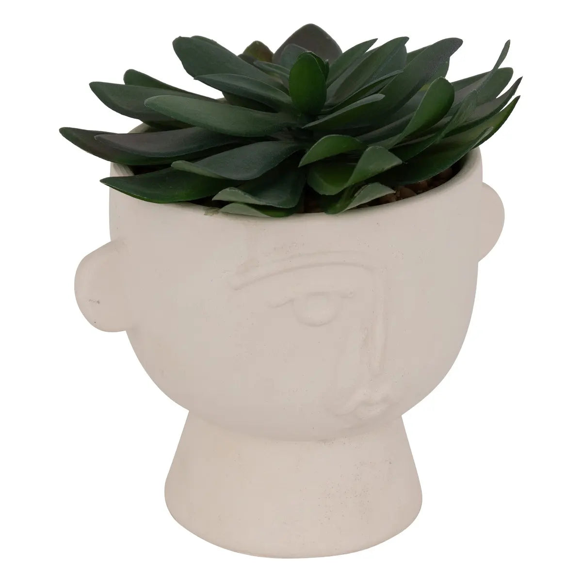 Изкуствено растение atmosphera Dusty Succulent, 22 cm, Различни видове
