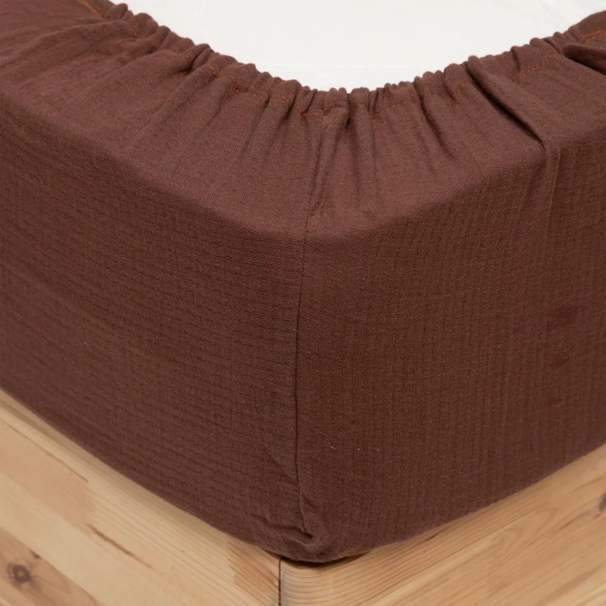 Еластичен чаршаф atmosphera Flora, 140x190 cm