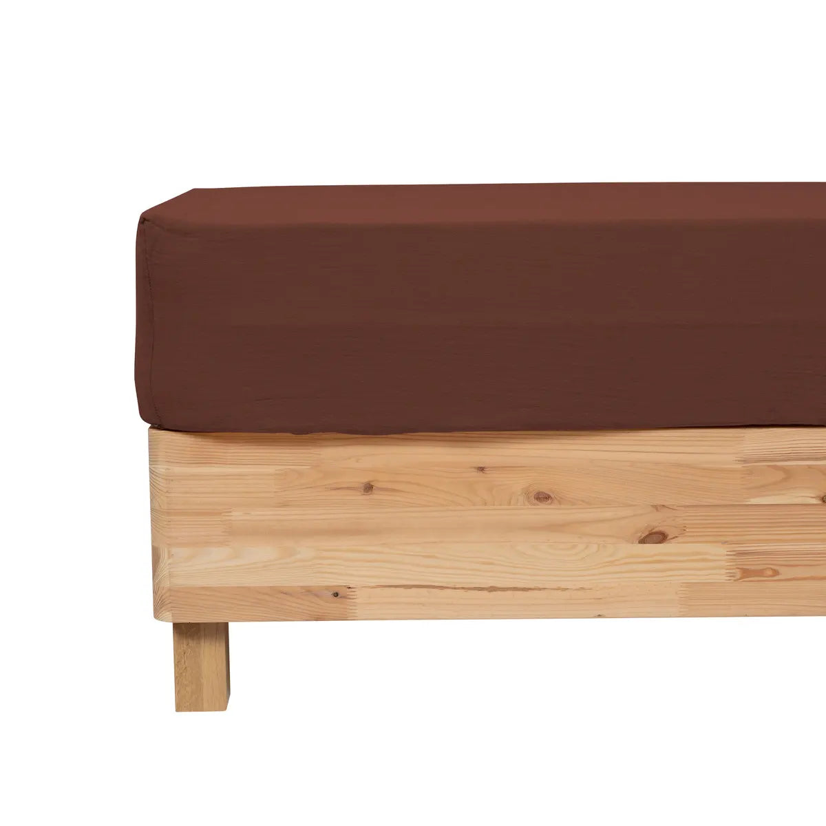 Еластичен чаршаф atmosphera Flora, 140x190 cm