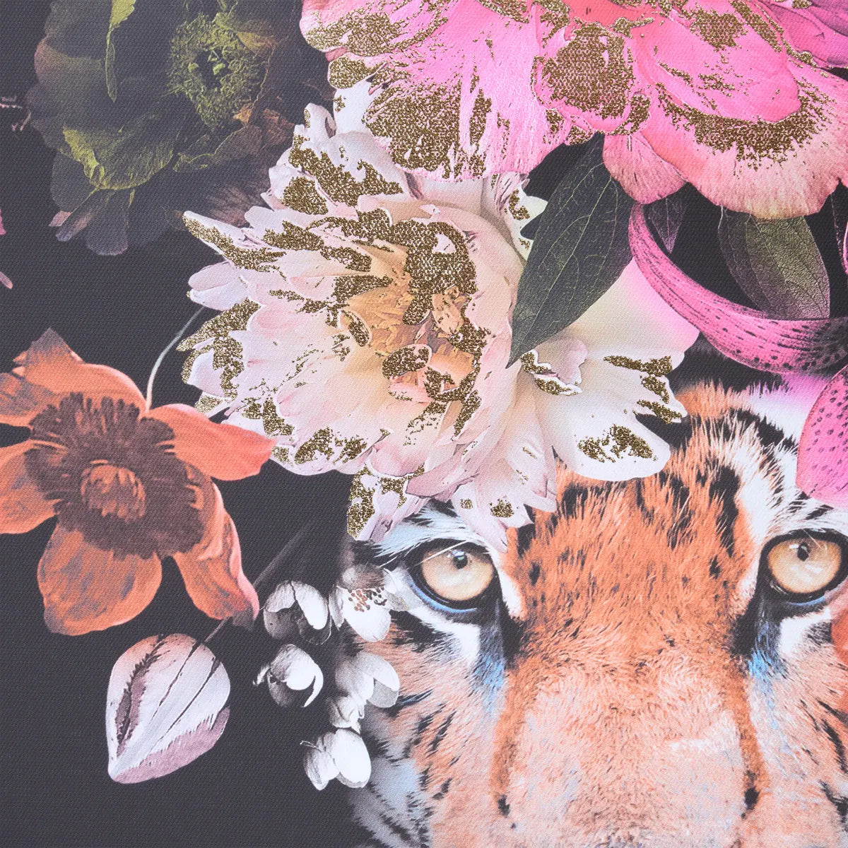 Картина с рамка atmosphera Maribel, Принт на платно 68x68 см, Ефект алуминий