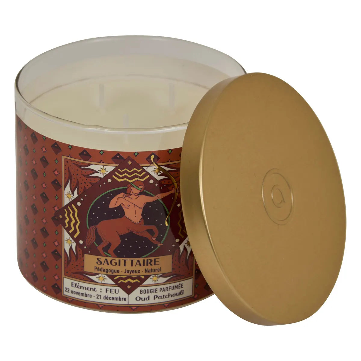 Ароматна свещ atmosphera Astro, Стъкло, 396 g