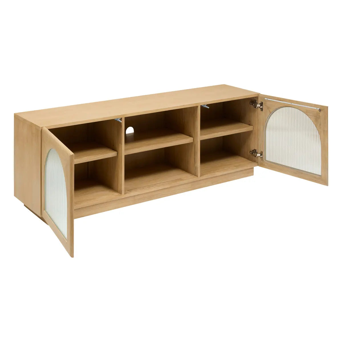 ТВ шкаф atmosphera Lousada, 2 врати и 1 рафт, 160x40x55 cm, Акация, MDF