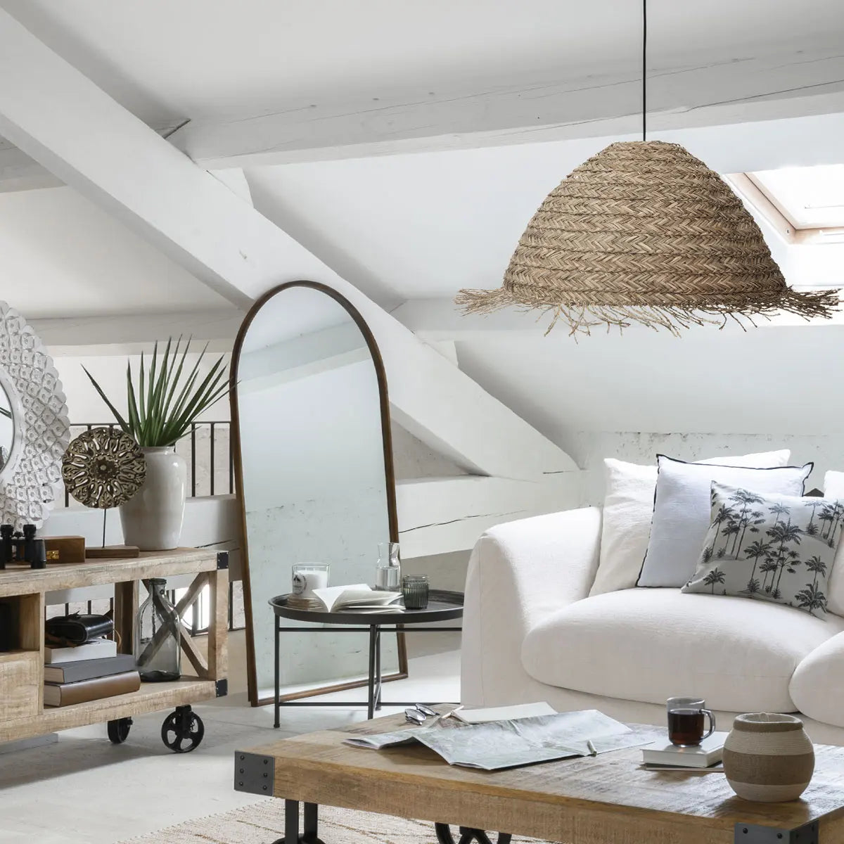 Холна маса atmosphera Ines, 65x40 cm, Метал