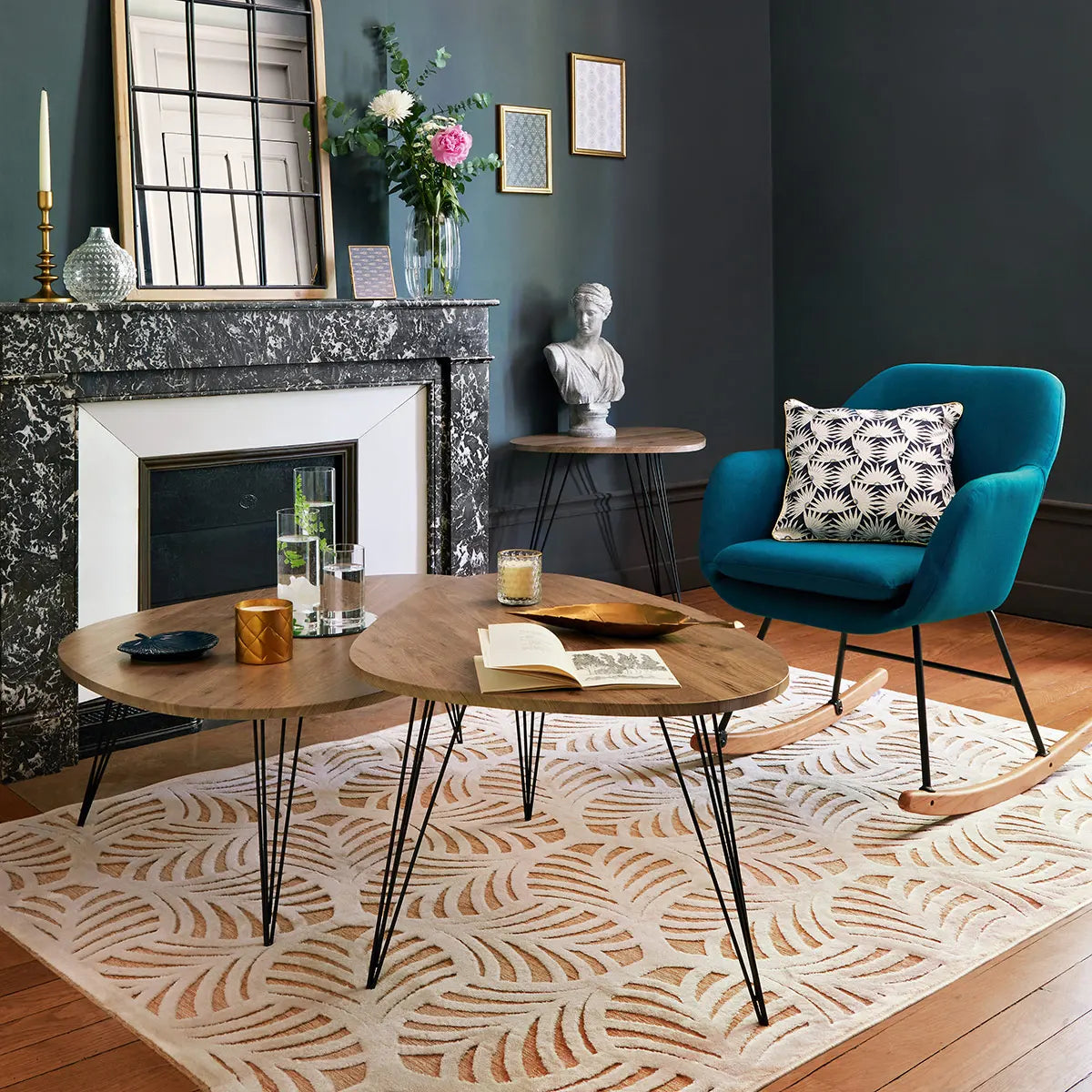 Холна маса atmosphera Neile, MDF, 69x54x60 cm