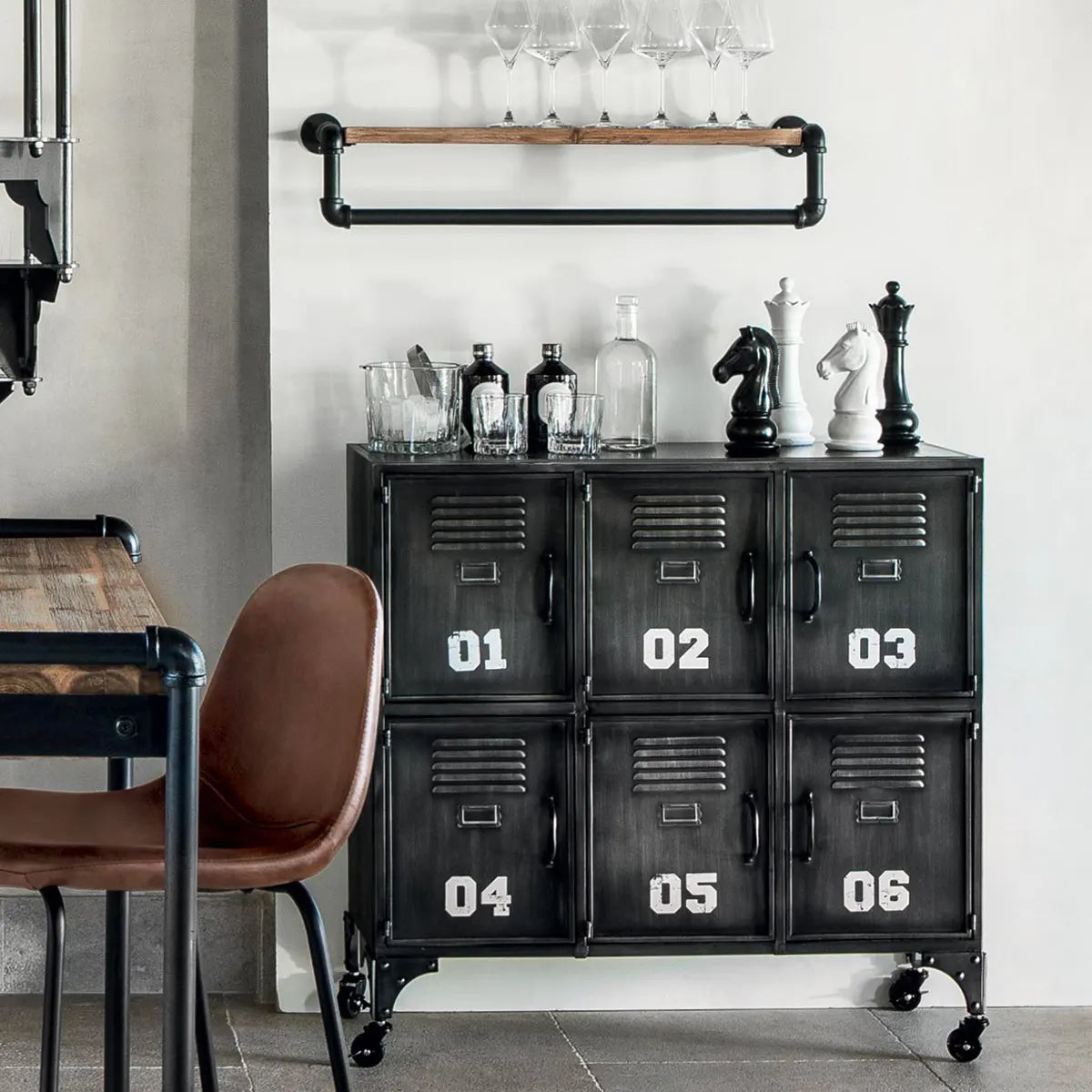 ТВ шкаф atmosphera Sevin 119,35x54 cm, Метал