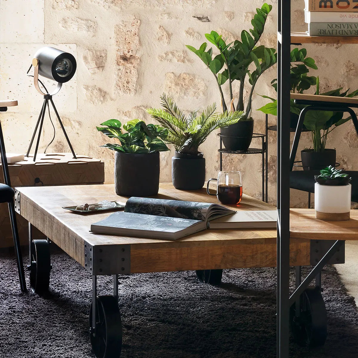 Холна маса atmosphera Silas, 117x71 cm, Манго