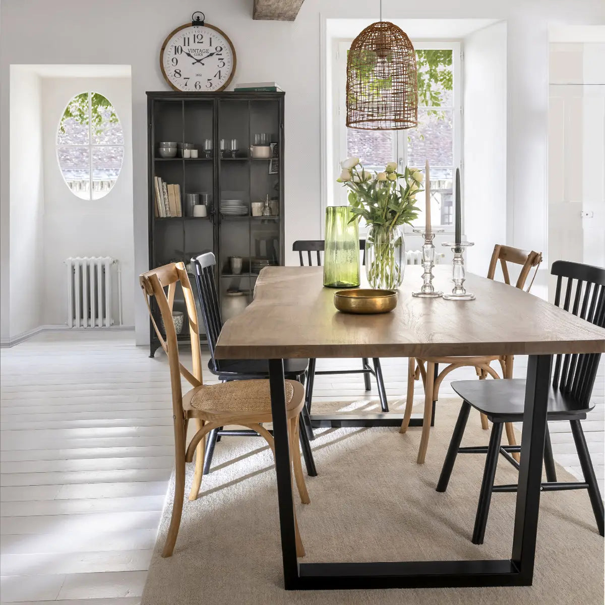 Трапезен стол atmosphera Isak, Дъб