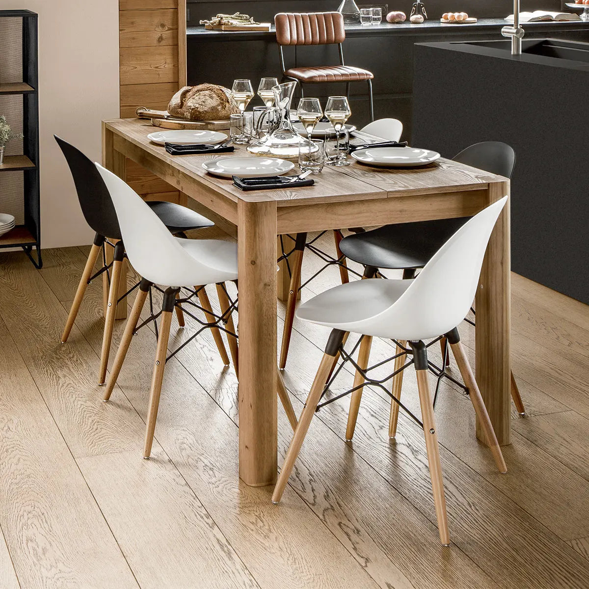 Трапезна маса Arty, 160x80 cm, MDF