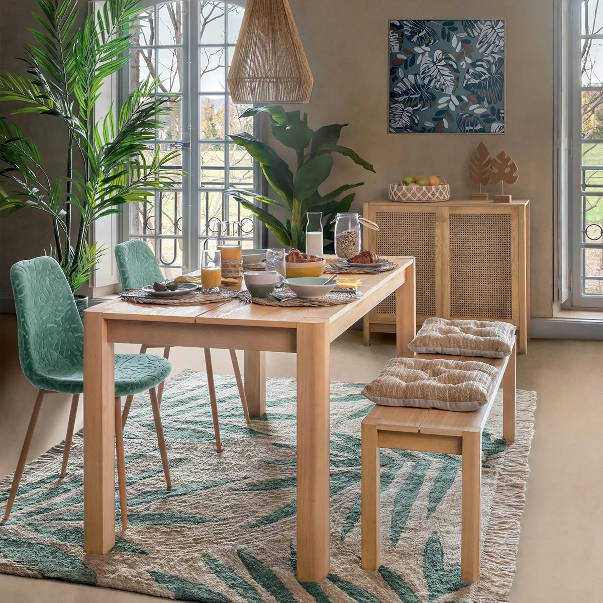 Трапезна маса Arty, 160x80 cm, MDF