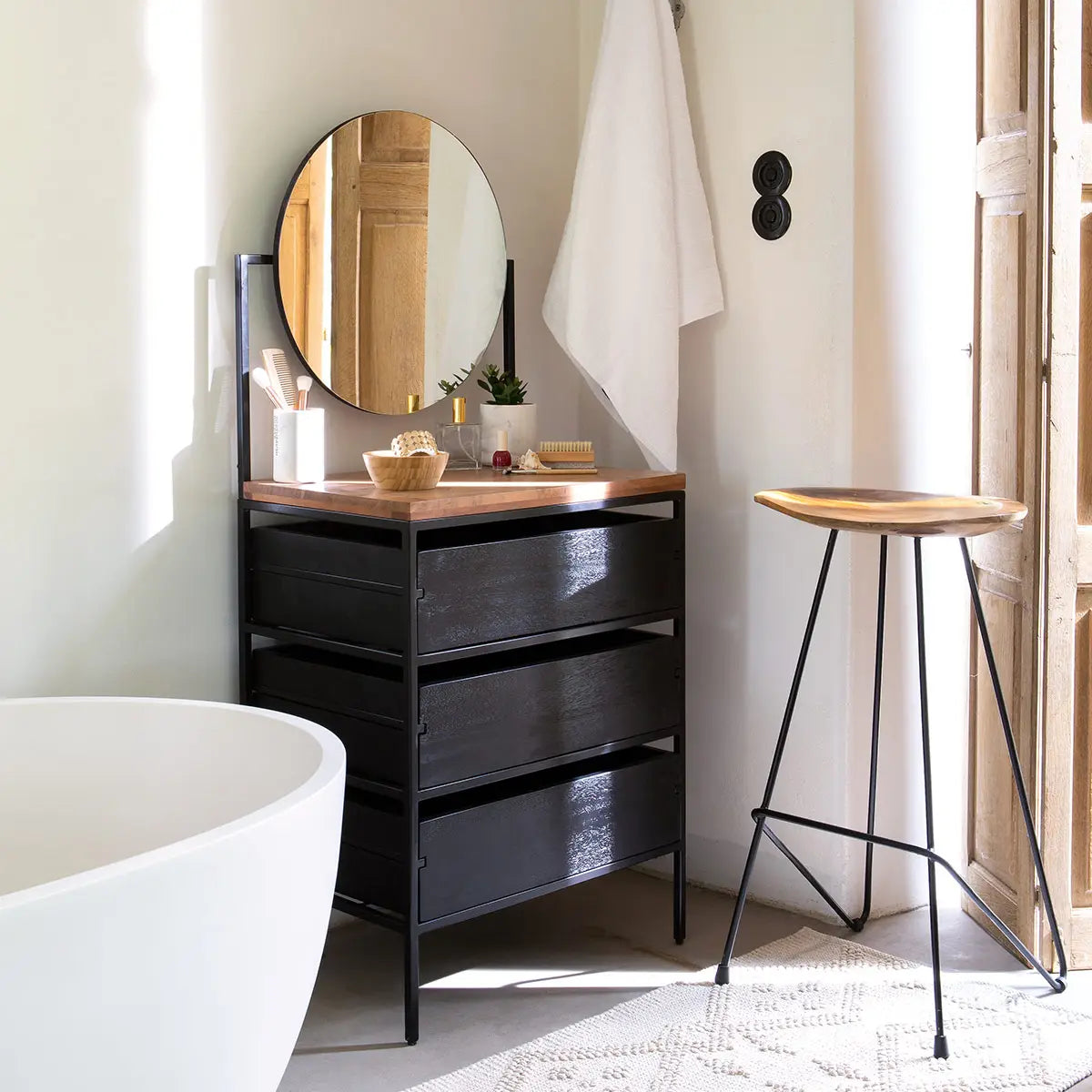 Бар стол atmosphera Sumar, Дърво