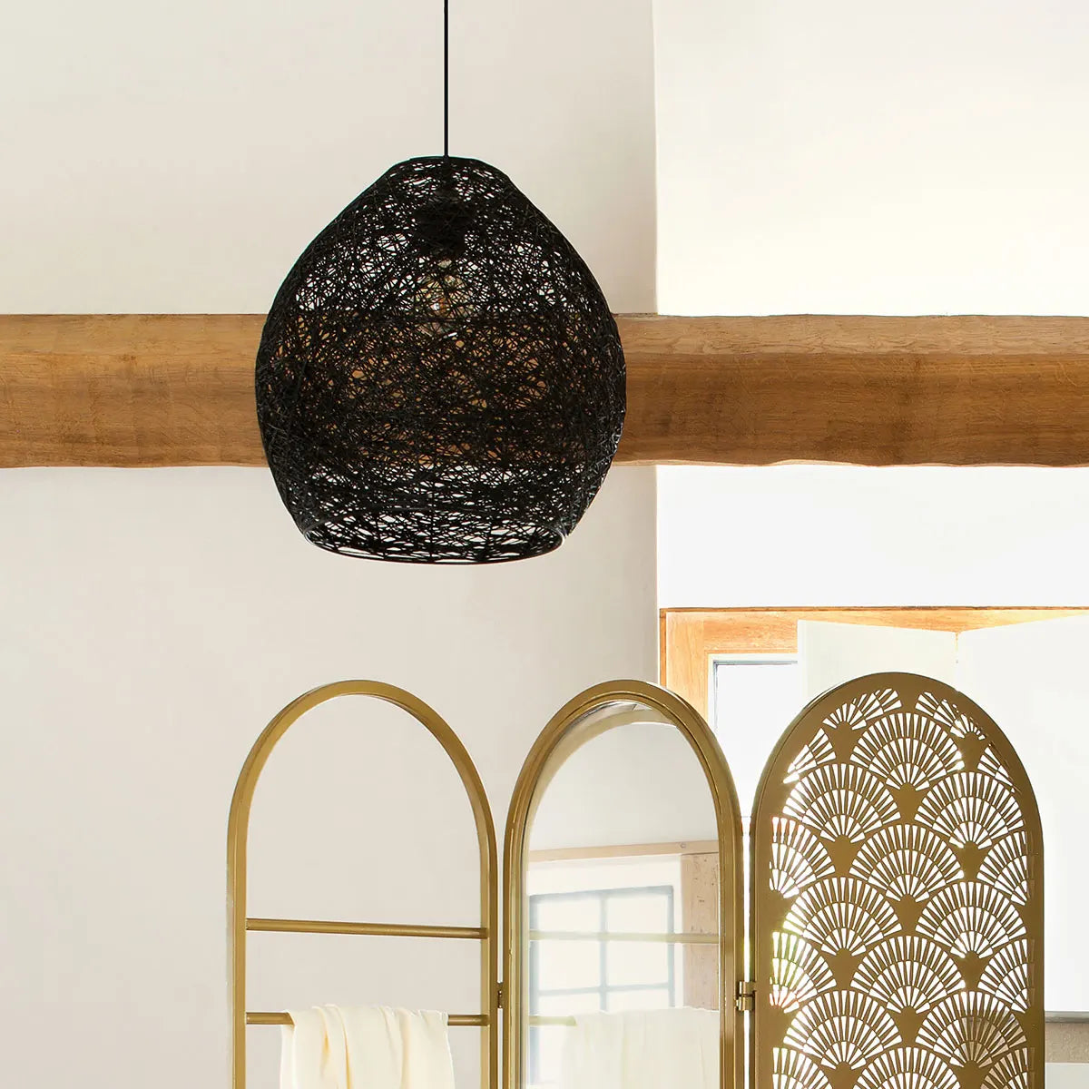 Пендел atmosphera Mona, 34 cm, Черен