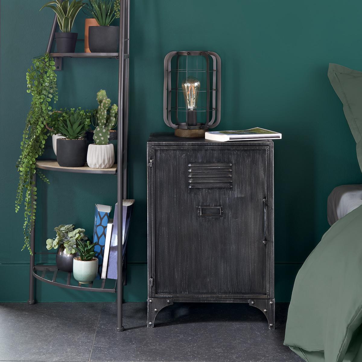 Нощно шкафче atmosphera Sevin, 58 cm, Тъмносив