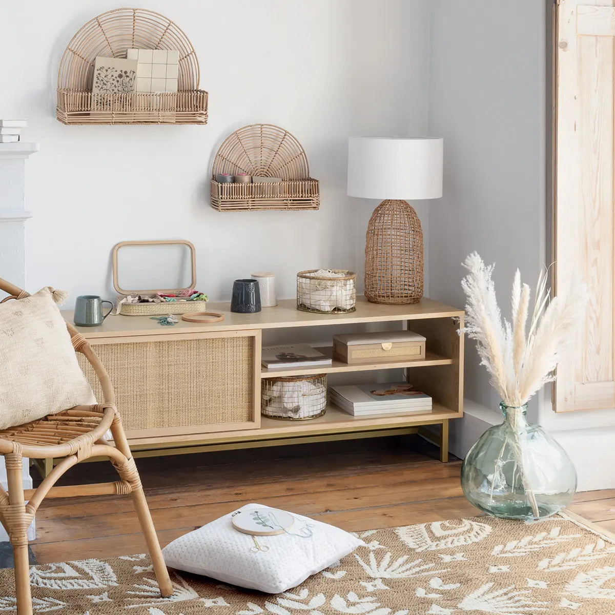 ТВ шкаф atmosphera Rayo, 140x40x50 cm, MDF