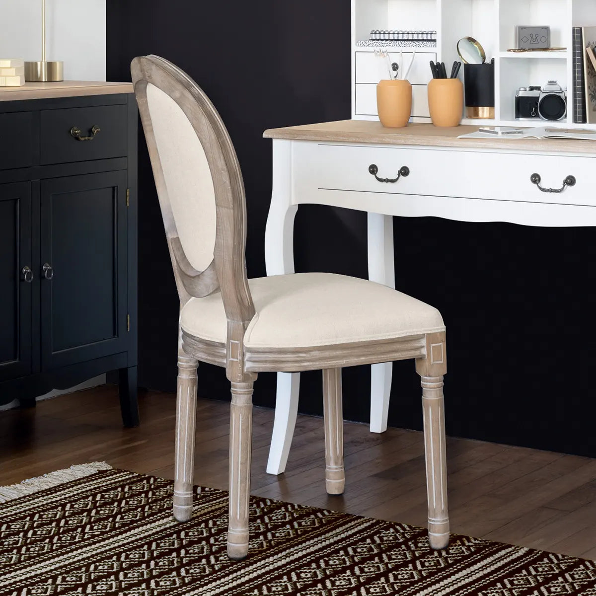 Трапезен стол atmosphera Cleon, Бреза, Хевея