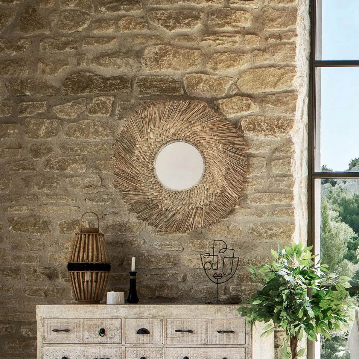 Огледало atmosphera Ael, 80 cm