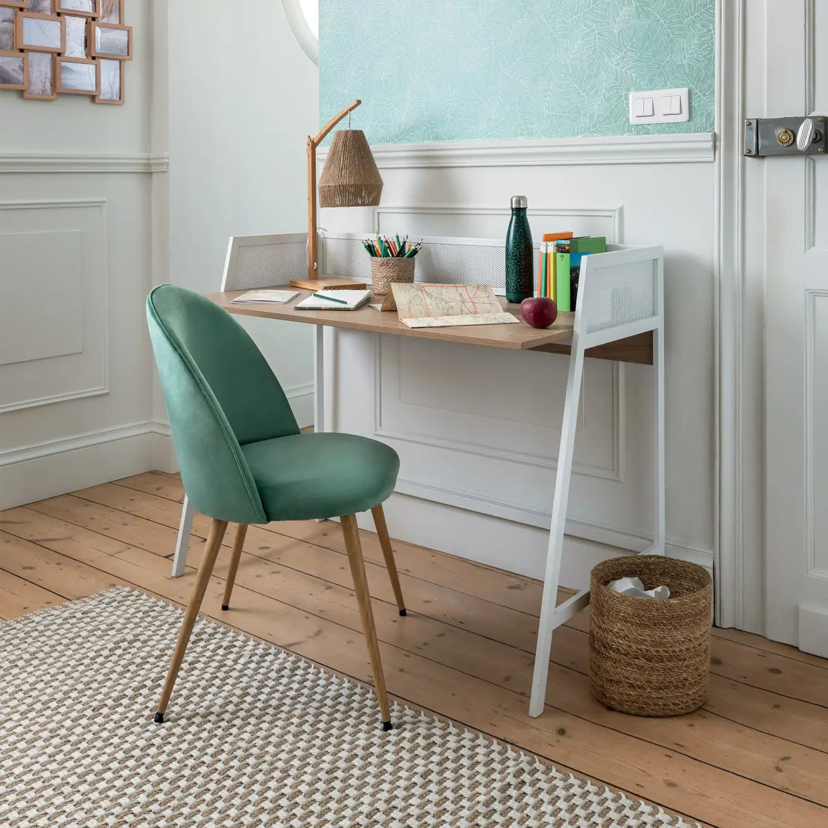 Трапезен стол atmosphera Slano, Велур