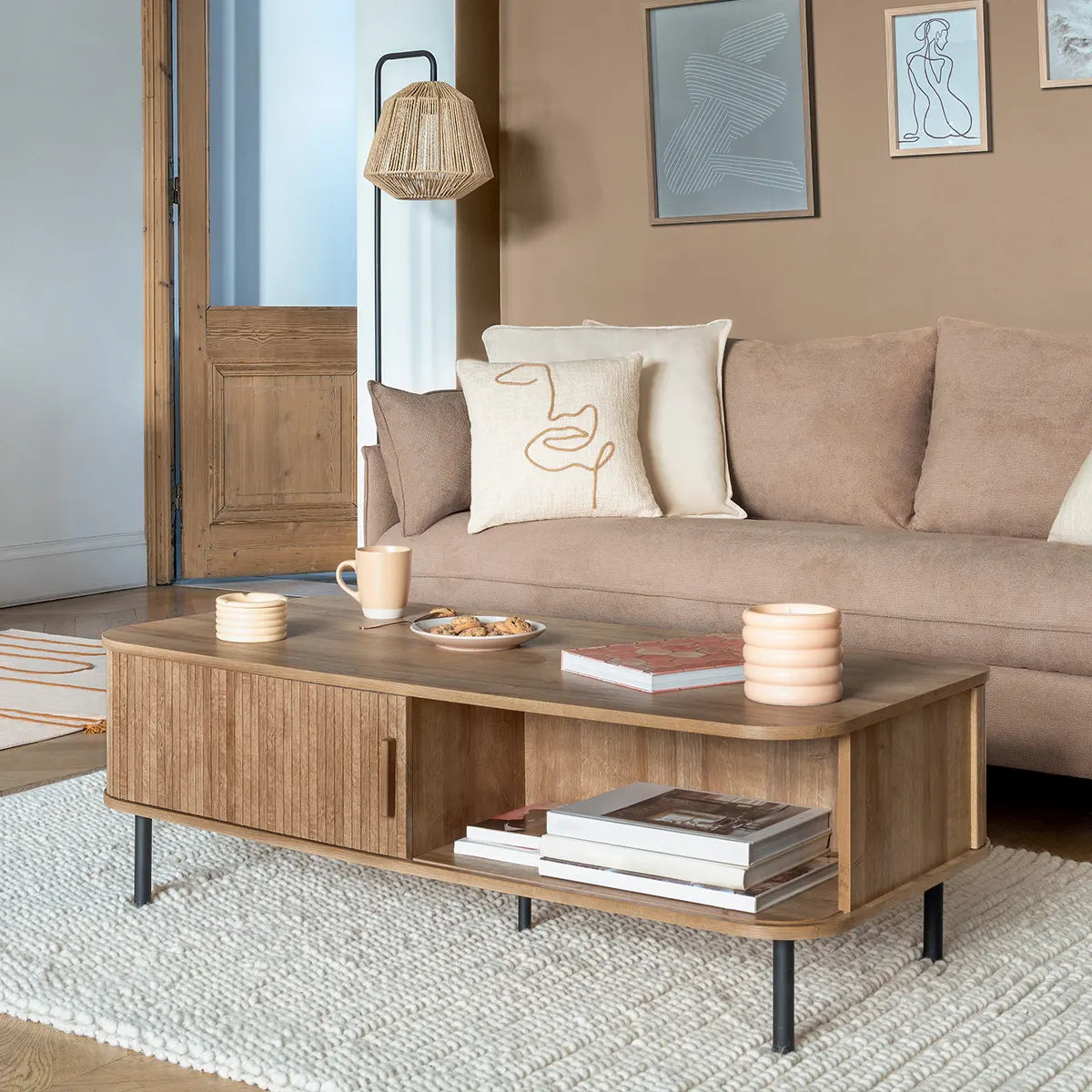 Холна маса atmosphera Colva, 120x60 cm, MDF