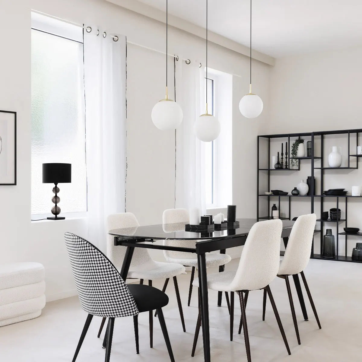 Трапезен стол atmosphera Roka, Букле