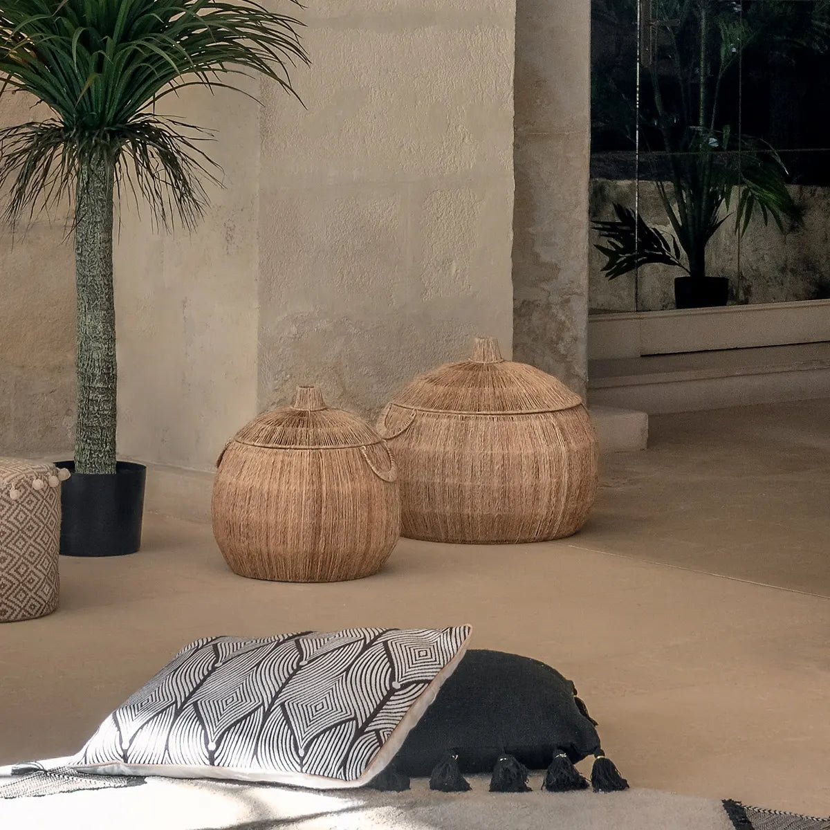 Сет кош за съхранени atmosphera Balaya, D44/54 cm, 2 бр