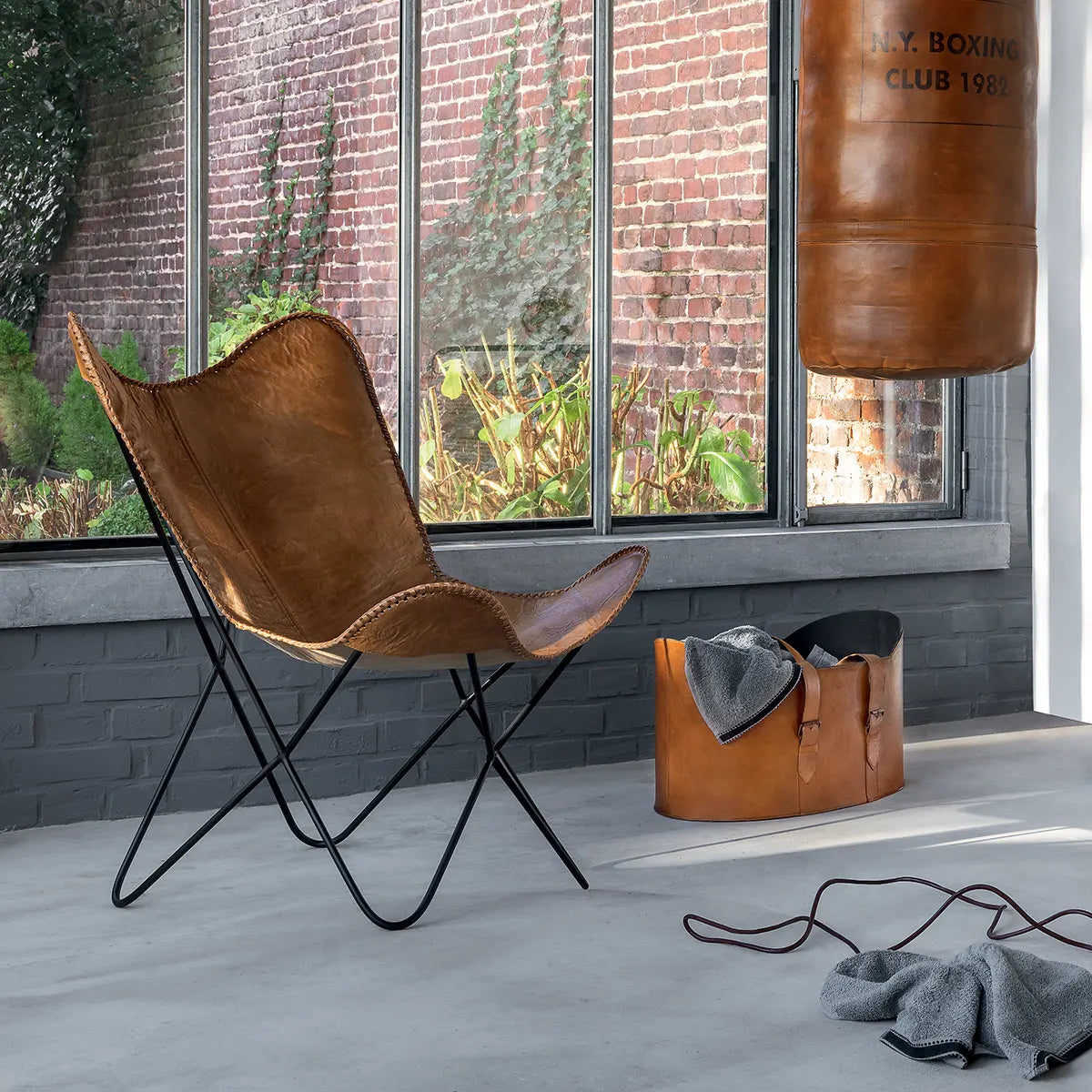 Сет кош за съхранение atmosphera Logan, L.50/55 cm, 2 бр