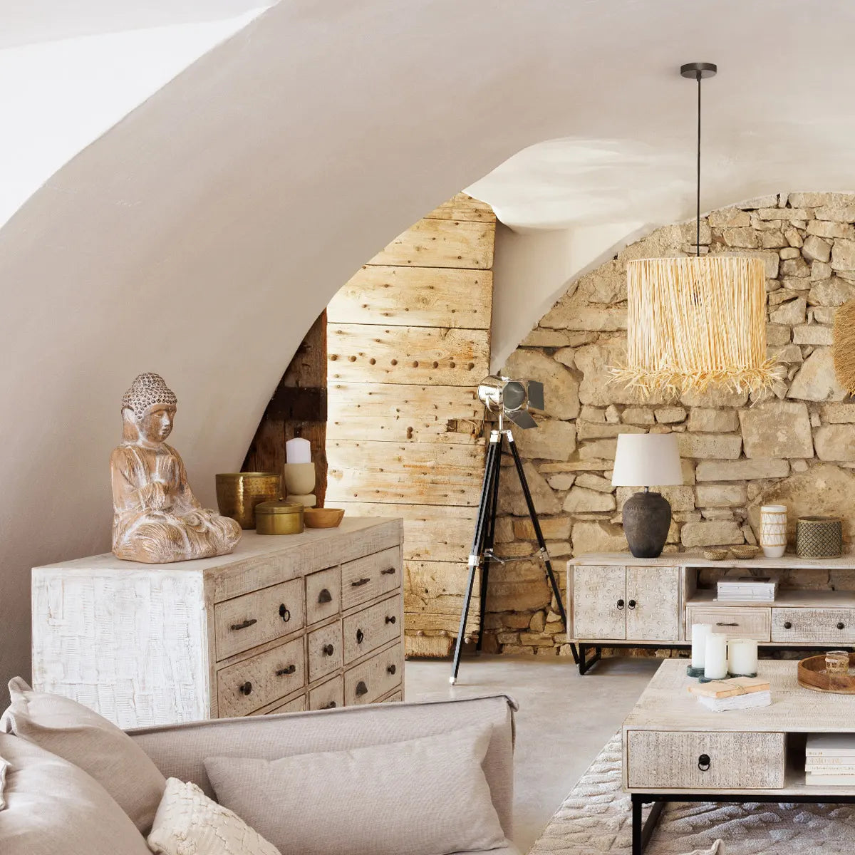 Декоративна фигура atmosphera Arya, Мангово дърво, 45 cm