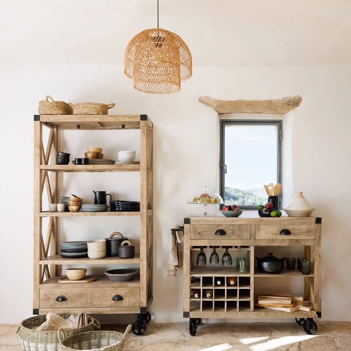 Пендел atmosphera Kery, 38 cm, Ратан