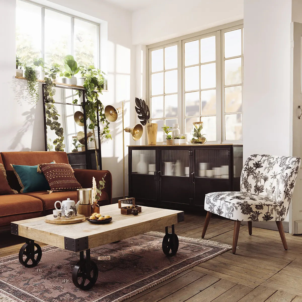 Изкуствено растение atmosphera Botanic Terrarium, 19.5 cm