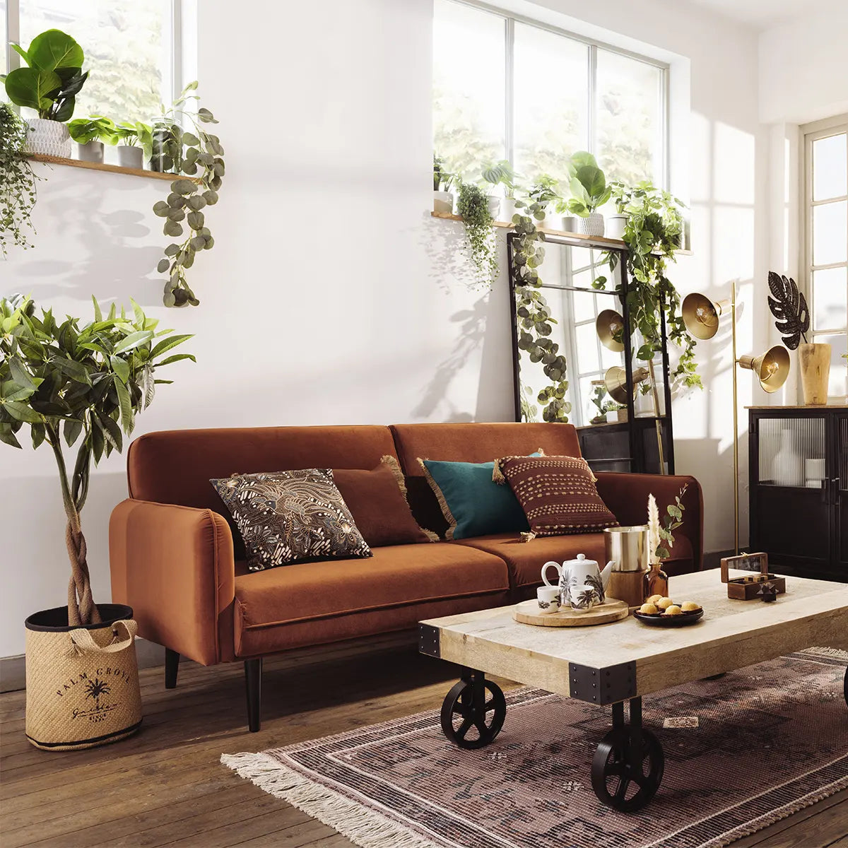 Изкуствено растение atmosphera Pachira Tree, 110 cm