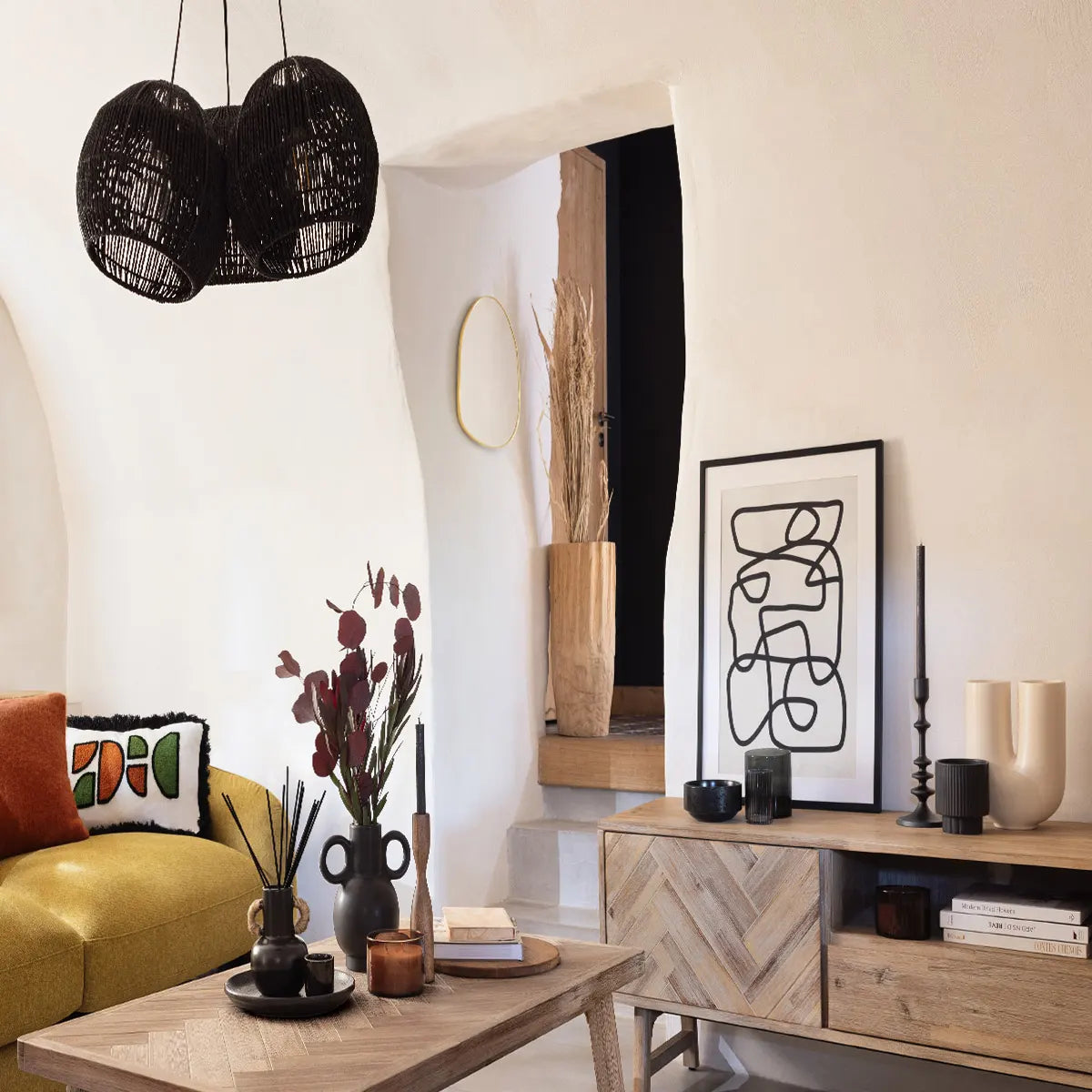 Ваза atmosphera Dolce Riviera, Керамика, 25 cm