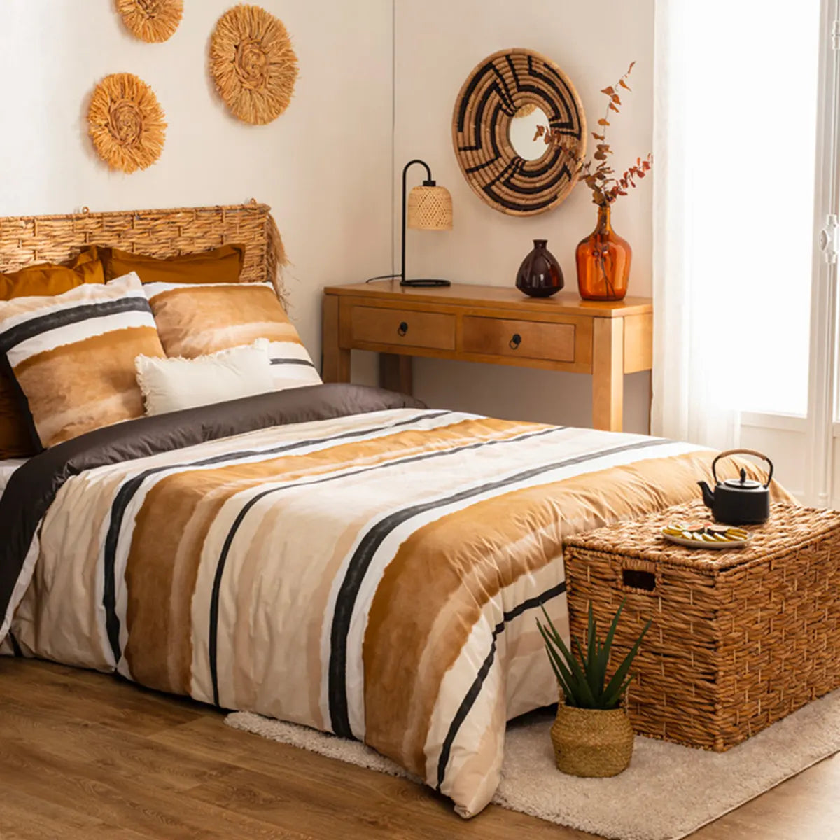 Спално бельо atmosphera Hana, Памук, 260x240 cm