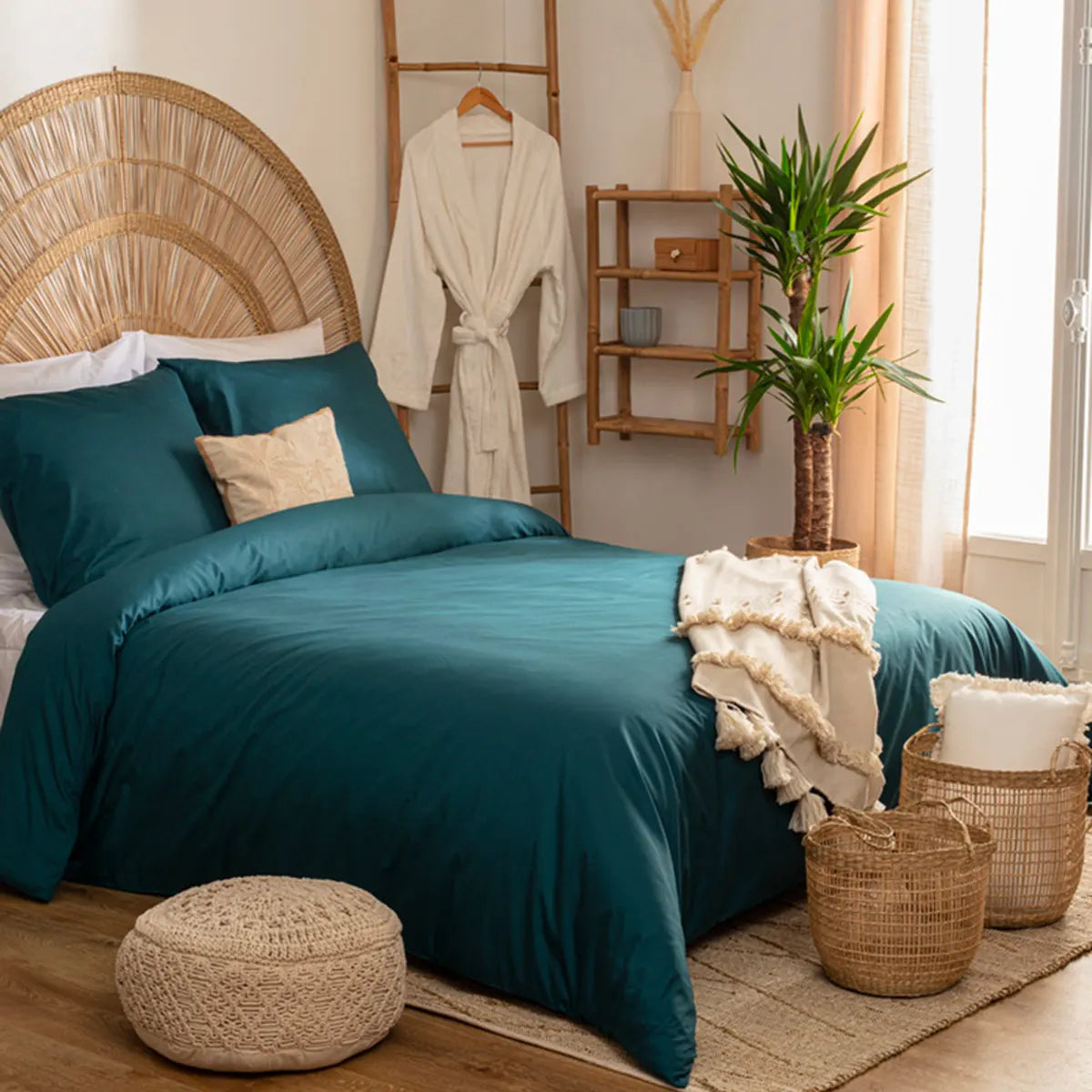 Спално бельо atmosphera Landiha, 240x220 cm, Памук перкал