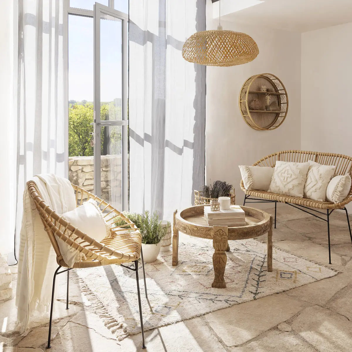 Канапе Keko, Ратан