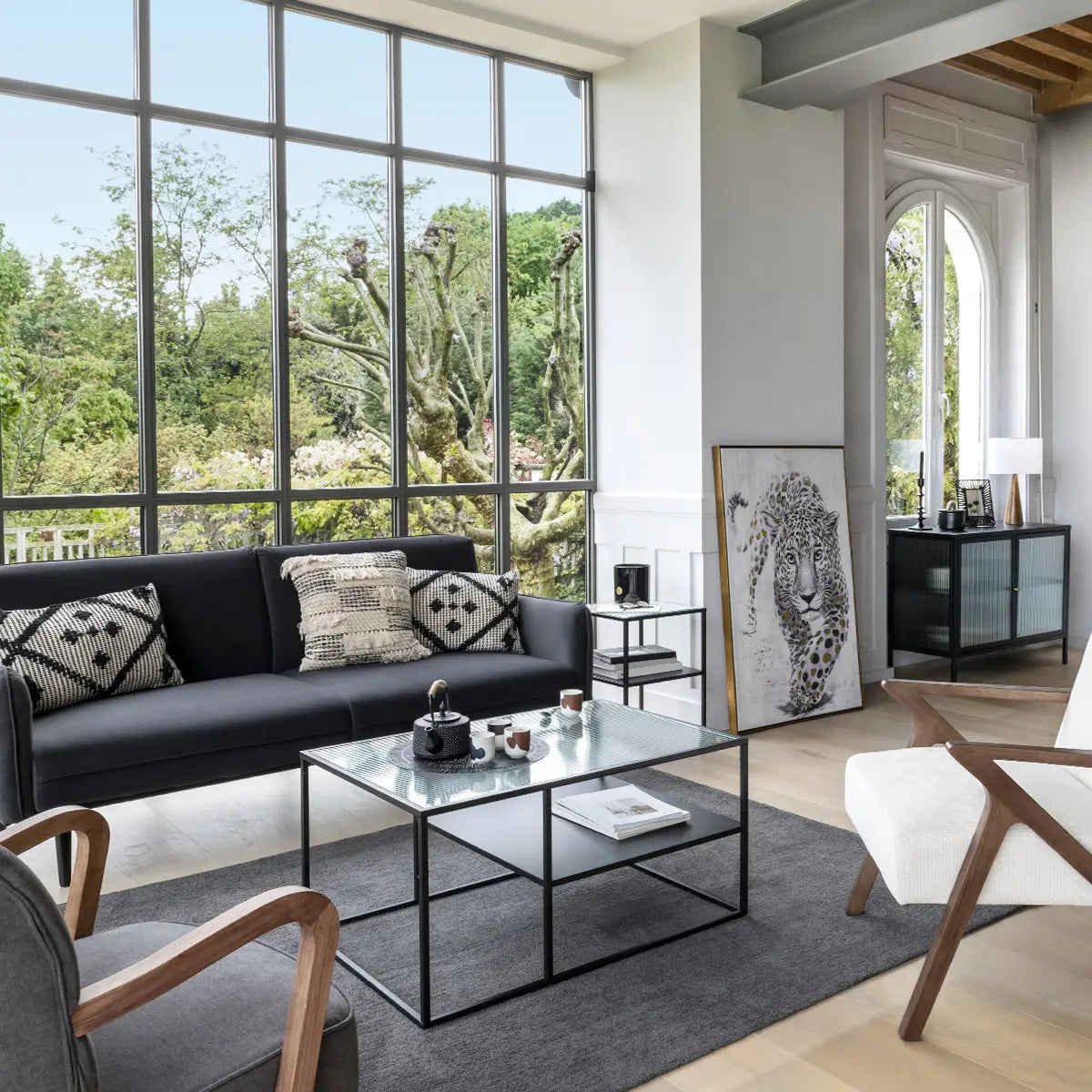 Холна маса atmosphera Aldir, Стъкло