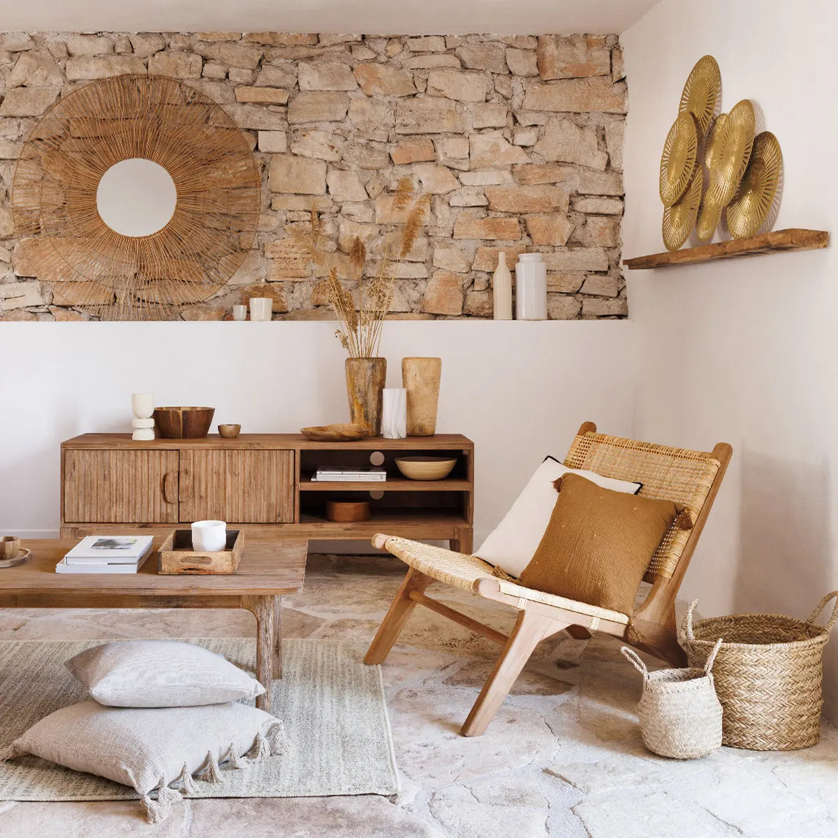 Декоративна възглавница atmosphera Gold, 40x40 cm