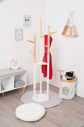 Детска закачалка atmosphera, Дърво, Бял, 135 cm