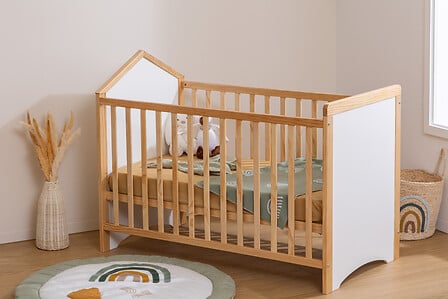 Детско легло atmosphera Kima, 60x120 cm, 5 нива, Бор