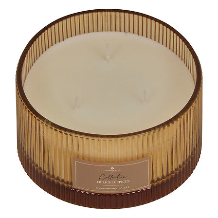 Ароматна свещ atmosphera Albie, 635 гр, Стъклен буркан