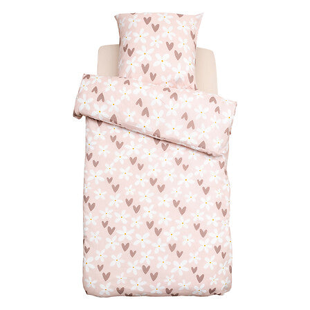 Детско спално бельо atmosphera Billie Heart, 140x200 cm, Микс