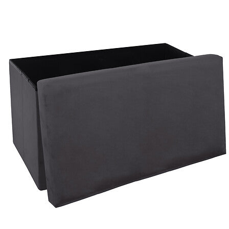 Пейка със съхранение atmosphera Tess, Кадифе, Сгъваема