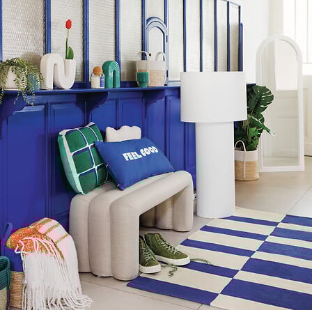 Декоративна възглавница atmosphera Good, 35x75 cm, Бродерия